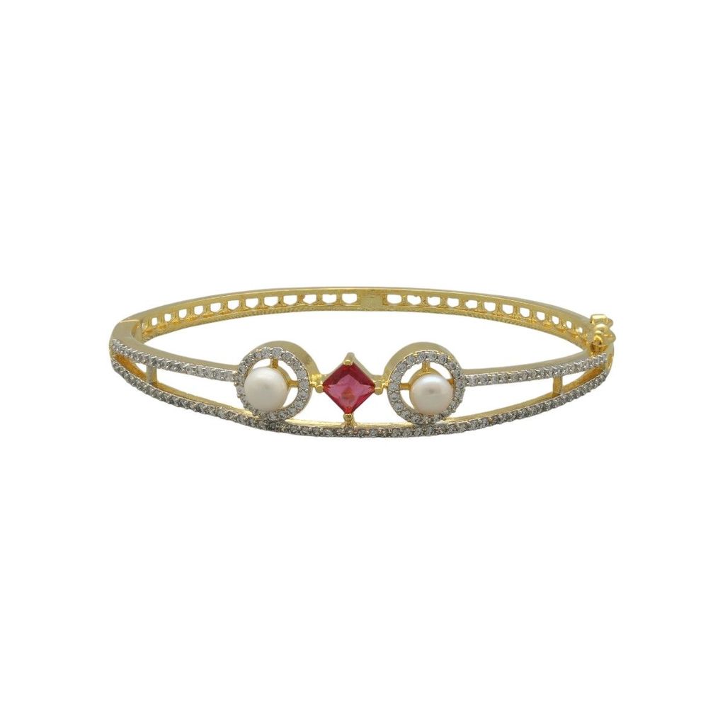 Sri Jagdamba Pearls Royal Celeste Pearl Bracelet For Women Girls view 2