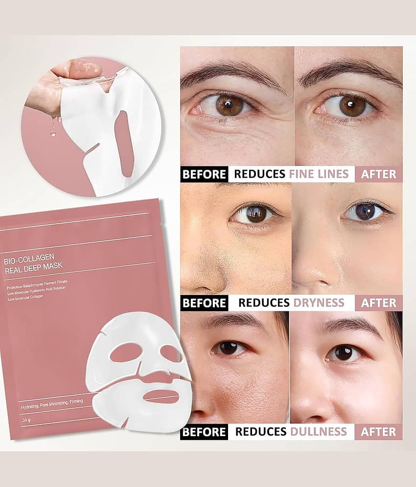 KRAMOX - Skin Brightening Peel Off Mask for All Skin Type ( Pack of 4 ) view 2