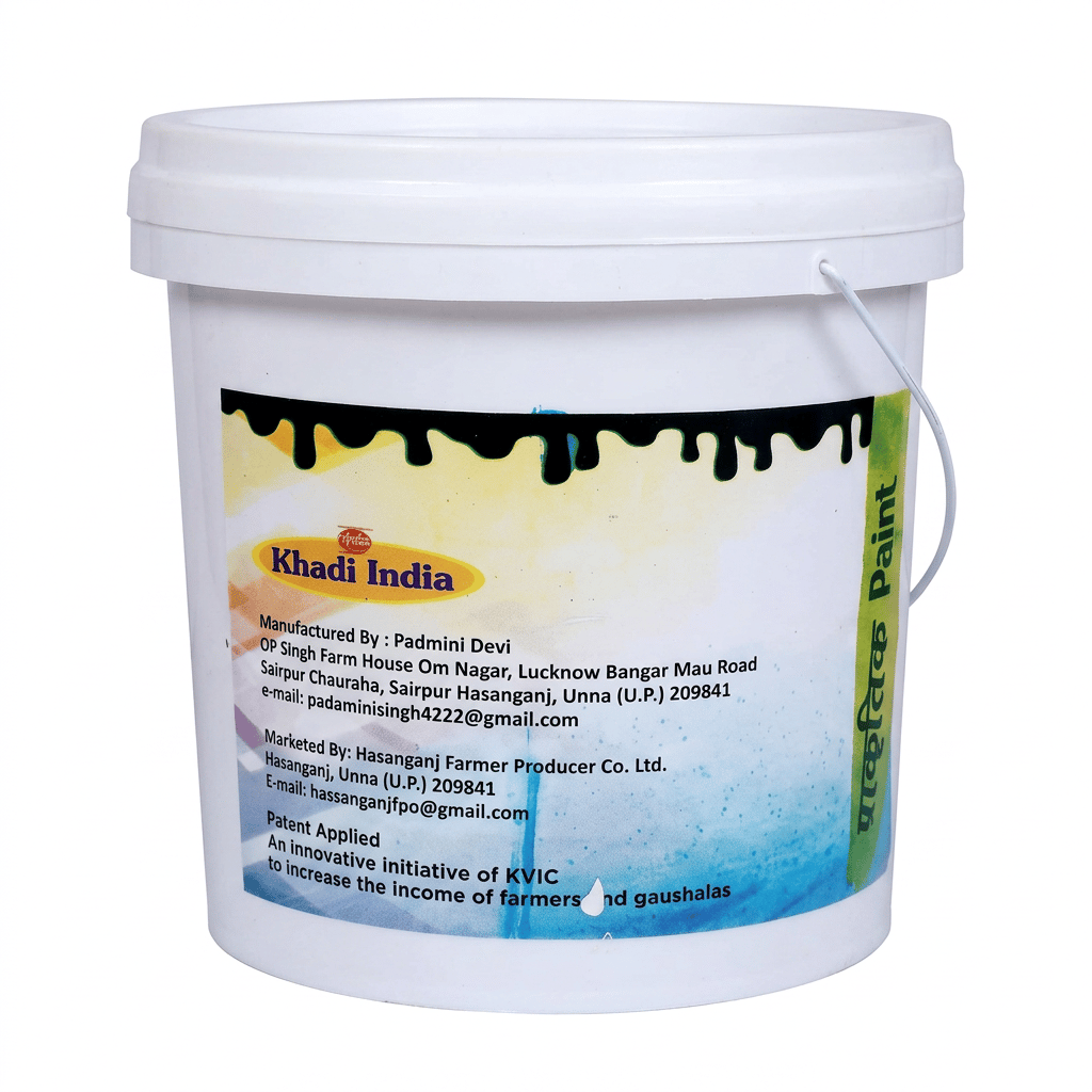 Khadi India Prakritik Paint Emulsion - Eco-Friendly Cow Dung Paint view 2