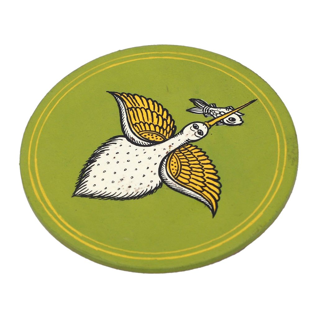 GANJIFA Hand-Painted Fridge Magnet Ritu Shishir Ace view 2