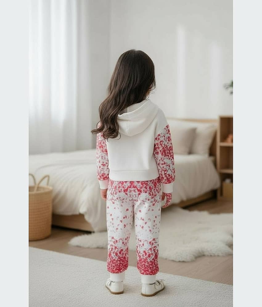Mullick the designer Pack of 1 Baby Girls Cotton T-shirt & Pants ( White ) view 2