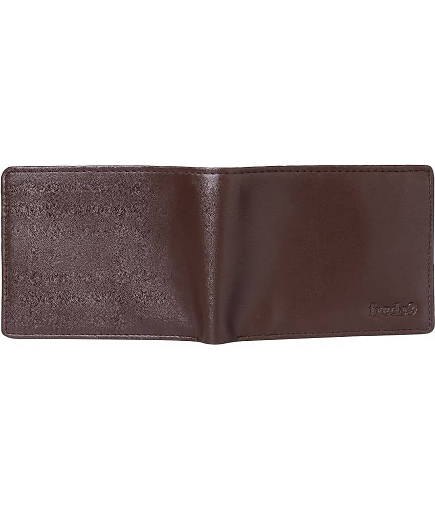 HIDEFLIX Brown PU Men's Two Fold Wallet ( Pack of 1 ) view 2