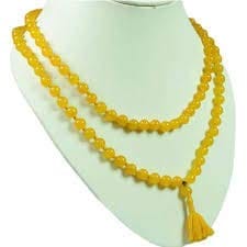 Citrine mala beads 108 beads 8mm gemstone mala crystal quartz japa mala prayer beads buddhist meditation mala view 2