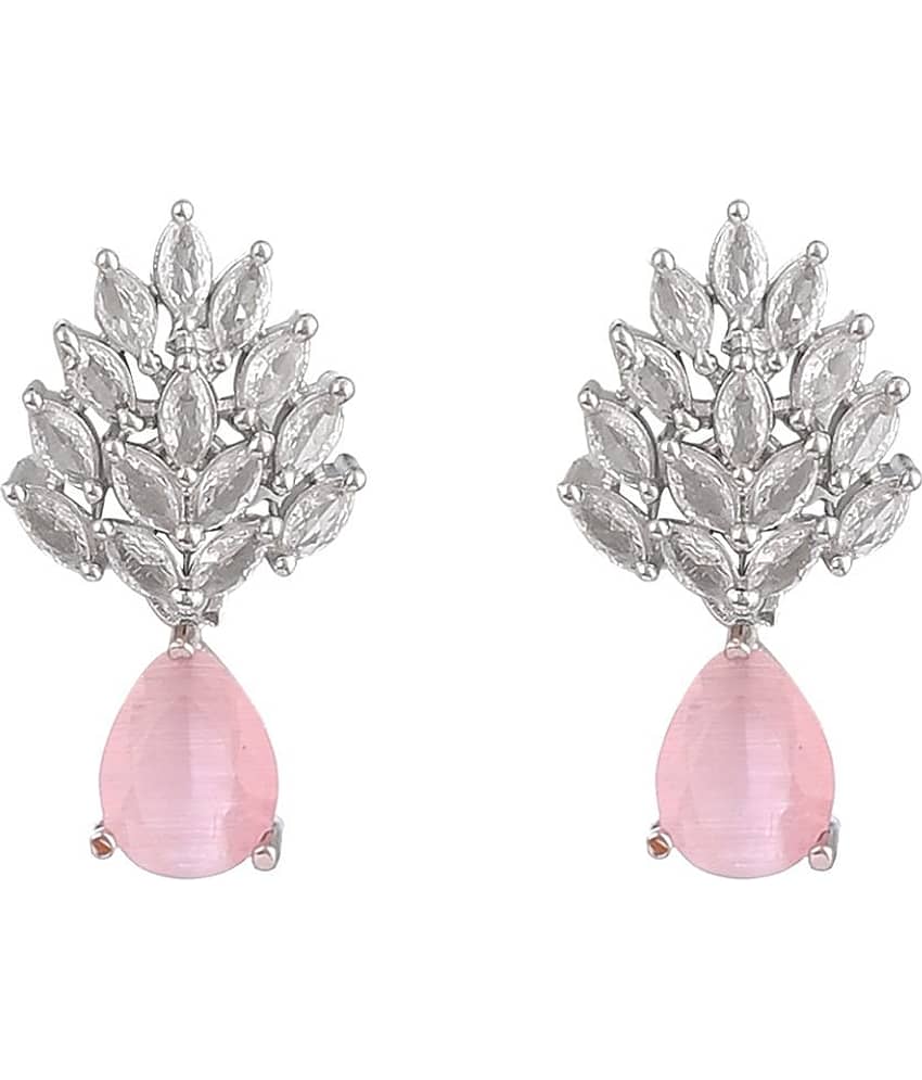 gilher Pink Huggies Earrings ( Pack of 1 ) view 2
