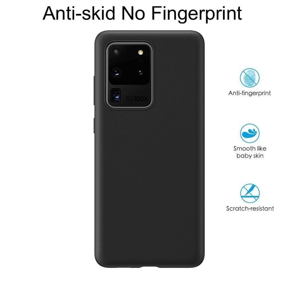 Memumi Crystalloid Series Back Cover for Samsung Galaxy S20 Ultra Shockproof - Black (6.9") view 2