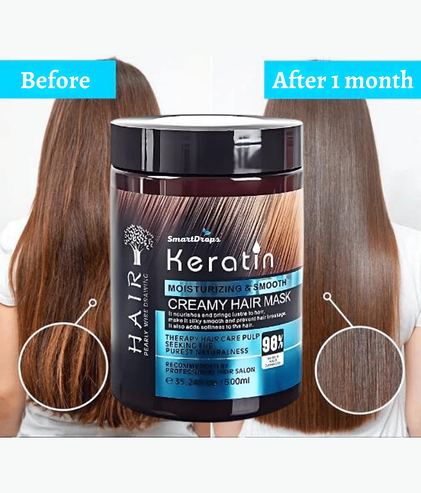 Smartdrops Deep Repair Hair Mask For Damaged Hair ( Pack of 1 ) view 2