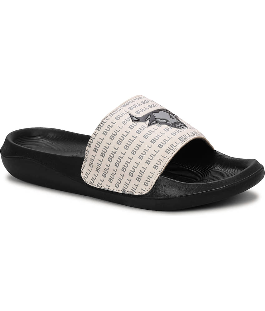 PERY PAO White Men's Slide Flip Flop view 2