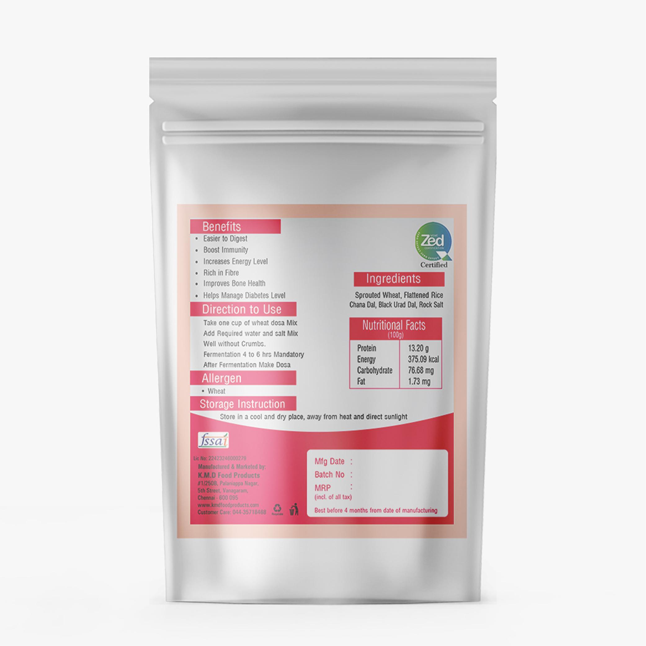 WHEAT DOSA MIX FLOUR 250g view 2