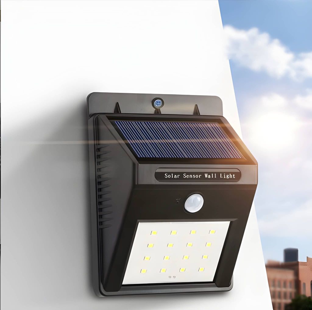20 LED Solar Motion Sensor Light | Outdoor Waterproof Wall Light | Automatic Sensor Security Light for Garden (Original Quality) view 2