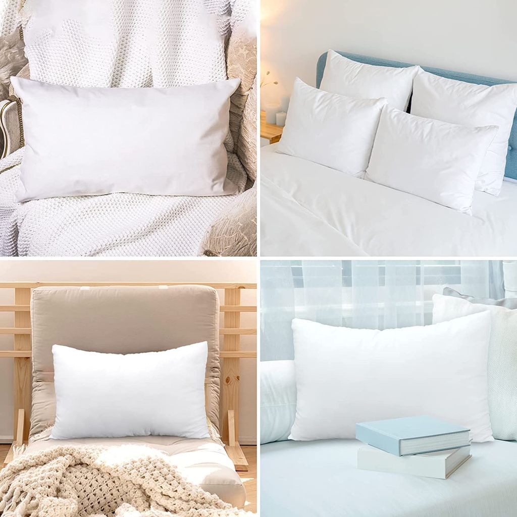 viva smart Dream Fibre Pillow (16X24, Fiber;Microfiber, White, Pack of 2) view 2