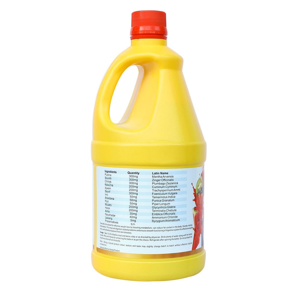Keva Slimming Juice - Regulates Digestive System, Enhances Metabolic Rate, Detoxifies Body Naturally, Reduces Fat Deposition (1 Litre) view 2