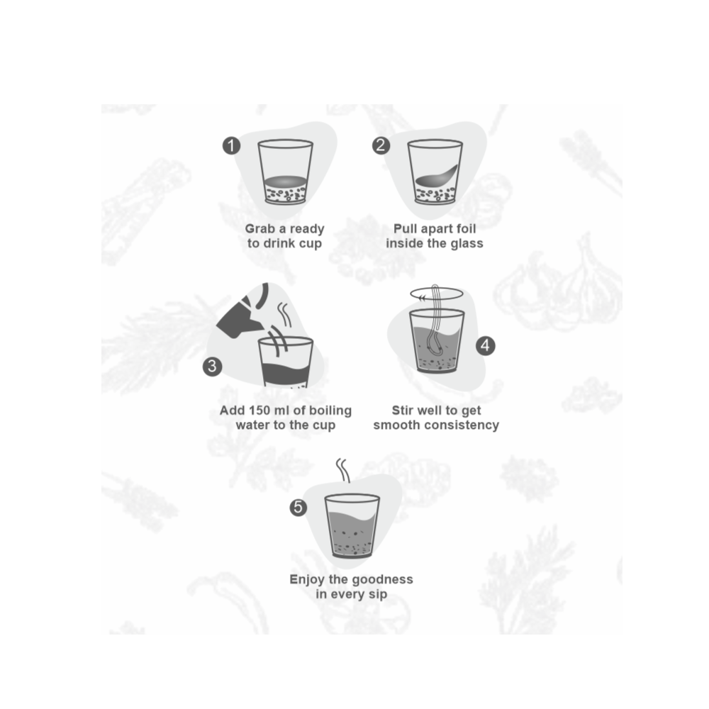Tomato Soup Jar (Set of 7 Cups) view 2