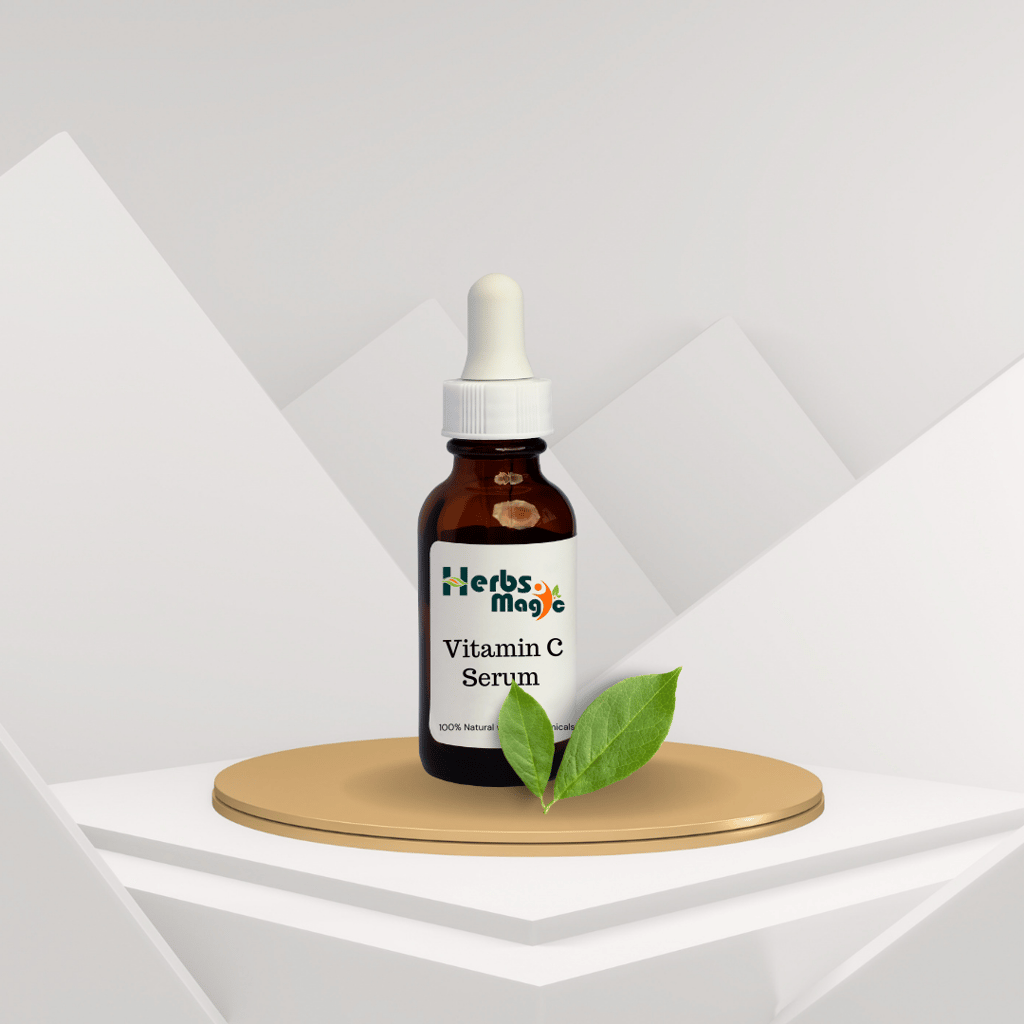 Herbs Magic Vitamin C Face Serum for Glowing Skin with Proteins, Aloevera and Amla| Potent Vitamin C Formula | Highly Stable & Effective Skin Brightening Vit C Serum | For Glowing Skin and Dark Spots | Non Irritating view 2