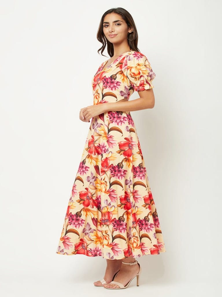 Posy Cut-Out Maxi Dress view 2