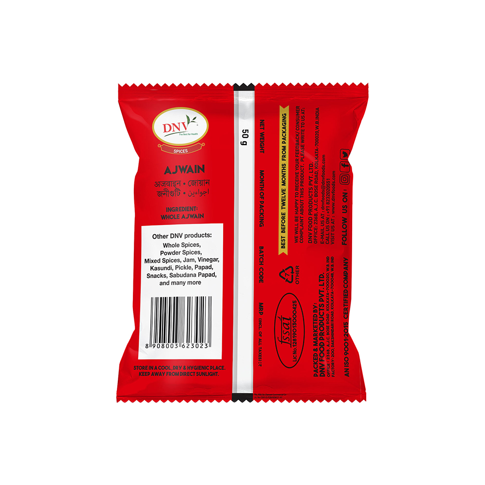DNV Foods Ajwain, 50 gm view 2