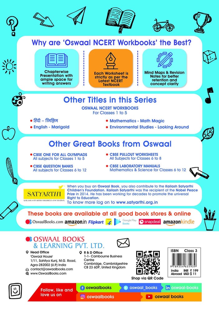 Oswaal NCERT Workbook Environmental Studies (Looking Around) Class 3 (For Latest Exam) [Paperback] Oswaal Editorial Board [Paperback] Oswaal Editorial Board view 2