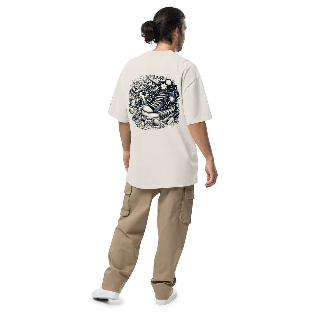 Embrace Timeless Style with the Oversized Faded T-Shirt view 2