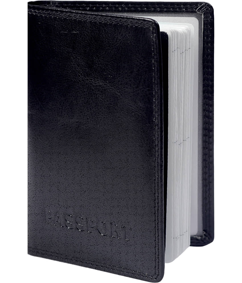 DUO DUFFEL P.U. Black Passport Holder view 2