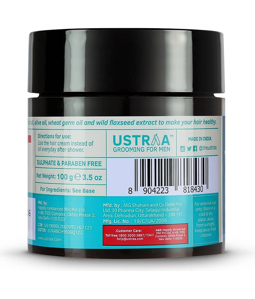 Ustraa Hair Cream for Men - Daily Use - 100g Each (Pack of 2) view 2