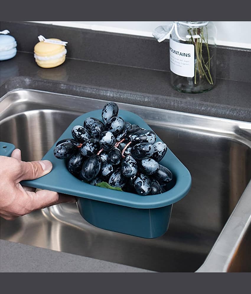 KTU - Multicolor Plastic Strainer ( Pack of 1 ) view 2