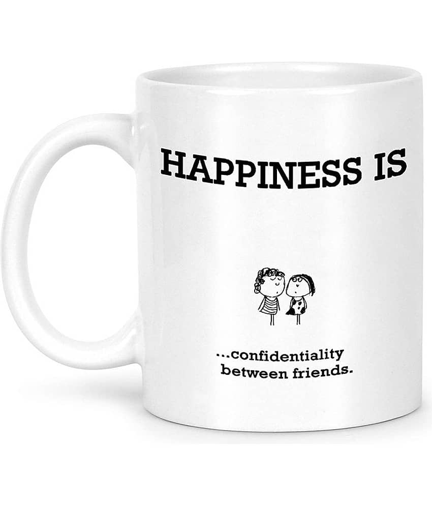 Idream Quote Printed Ceramic Coffee Mug 1 Pcs 330 mL view 2