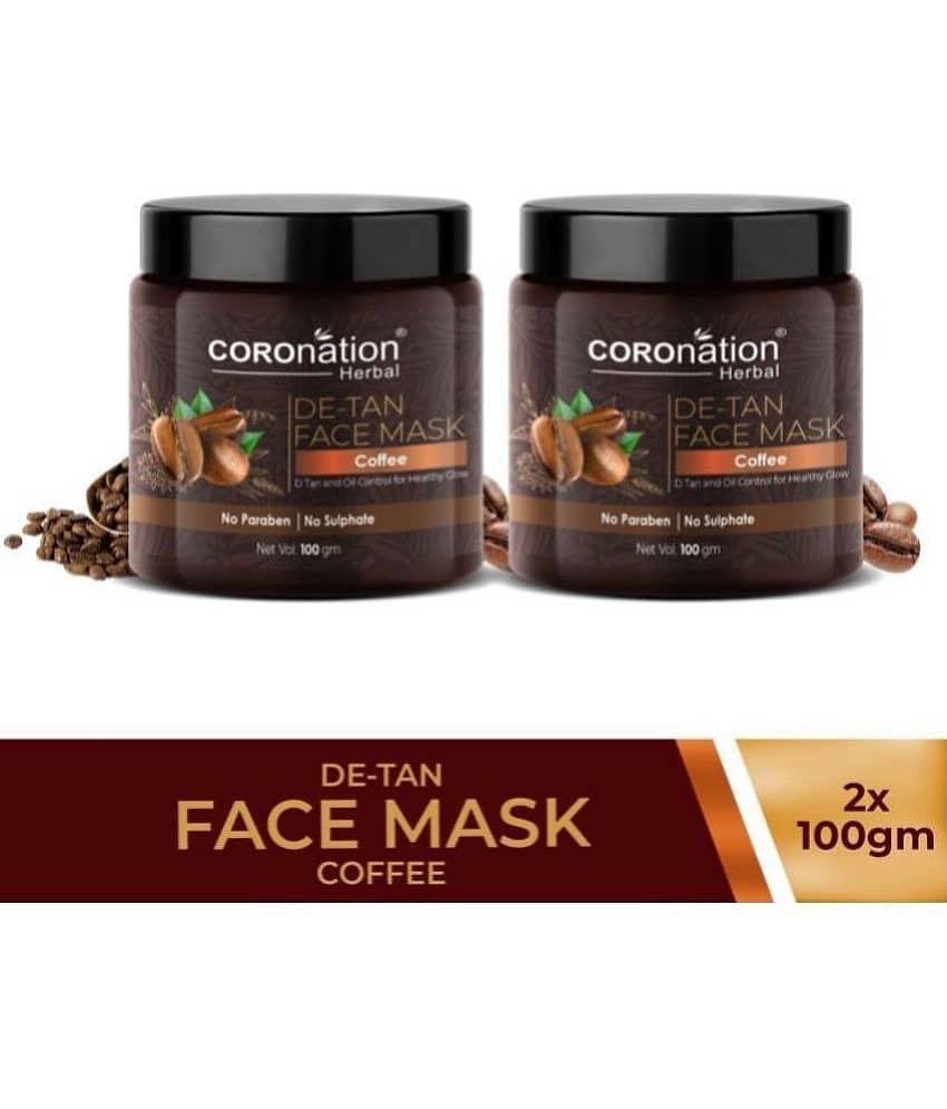 coronation herbal De-Tan Face Mask Cream 200 gm