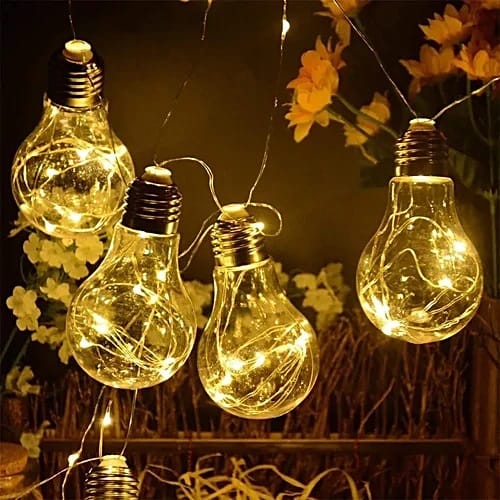 GLOWSERIE Premium Decorative LED Hanging Bulb Fairy Lights for Home, Balcony, Garden and Event Lighting view 2