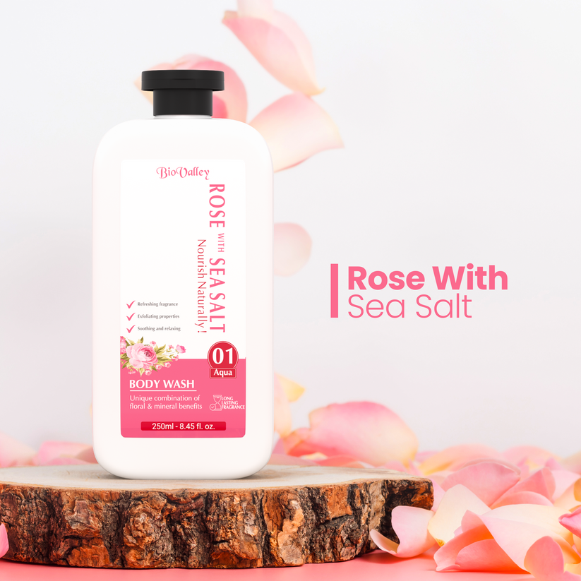 Rose & Sea Salt Body Wash view 2