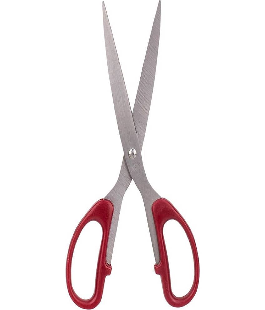 multi colour Scissor Scissors Steel for Multi use Scissor Scissor, Embroidery,Moustache,Craft,Tailor Scissor,Clothing Drawing,Cutting, Making,Office Scissor size 8 inch view 2