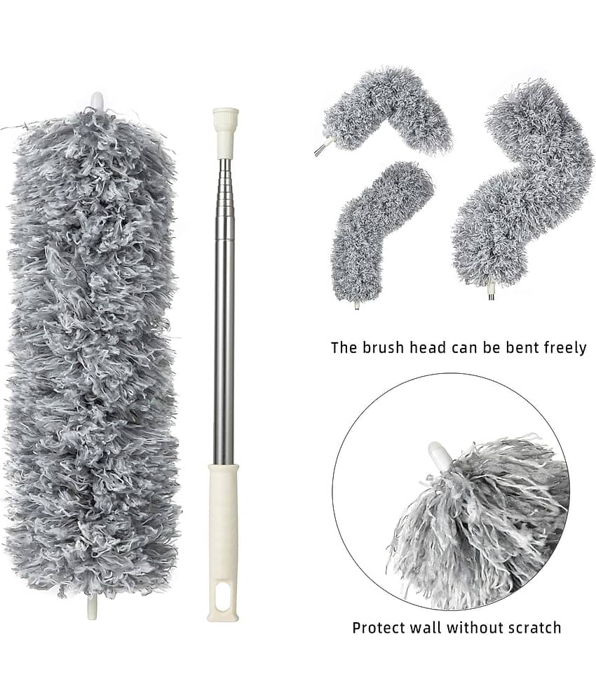 Bhavyta Microfibre With Brush Dust Pan view 2