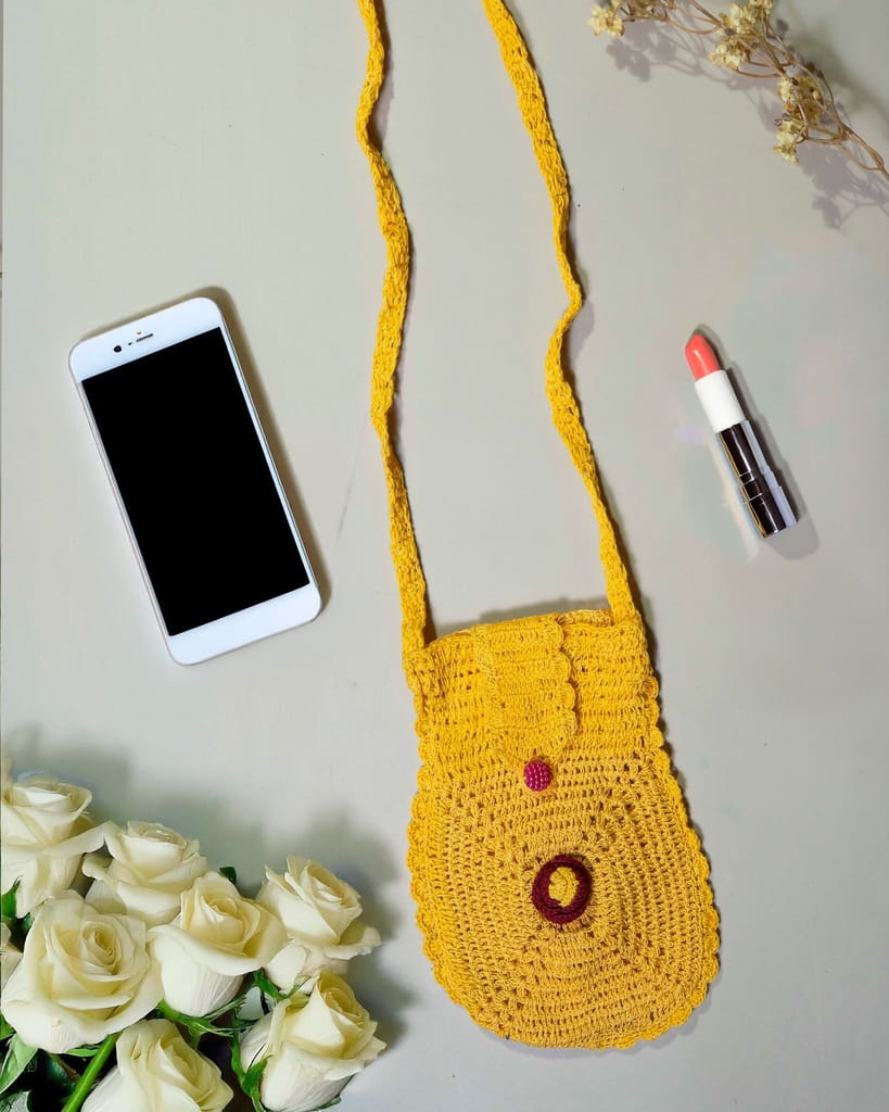 Mobile Crochet Bag 1 Piece Each view 2
