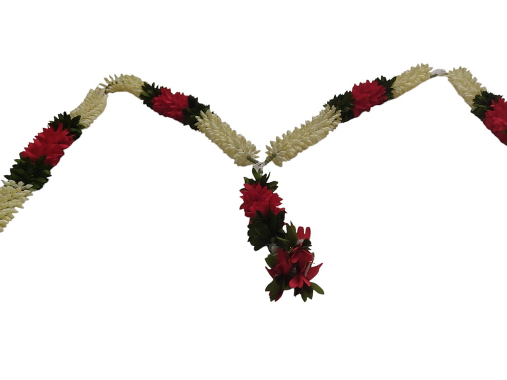 Artificial Marigold Flower Garland for Wedding, Party and Home Decoration view 2