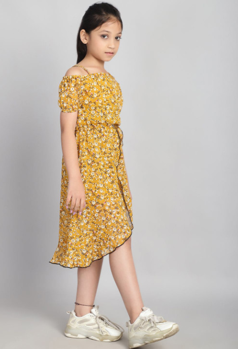 Girls Printed Jumpsuit view 2