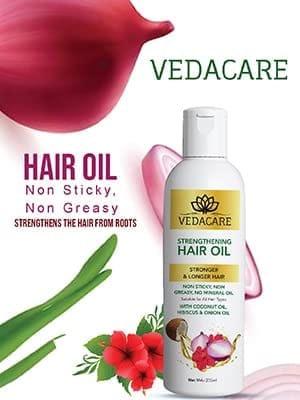 Vedacare Strengthening Hair Oil - |hair__001| view 2