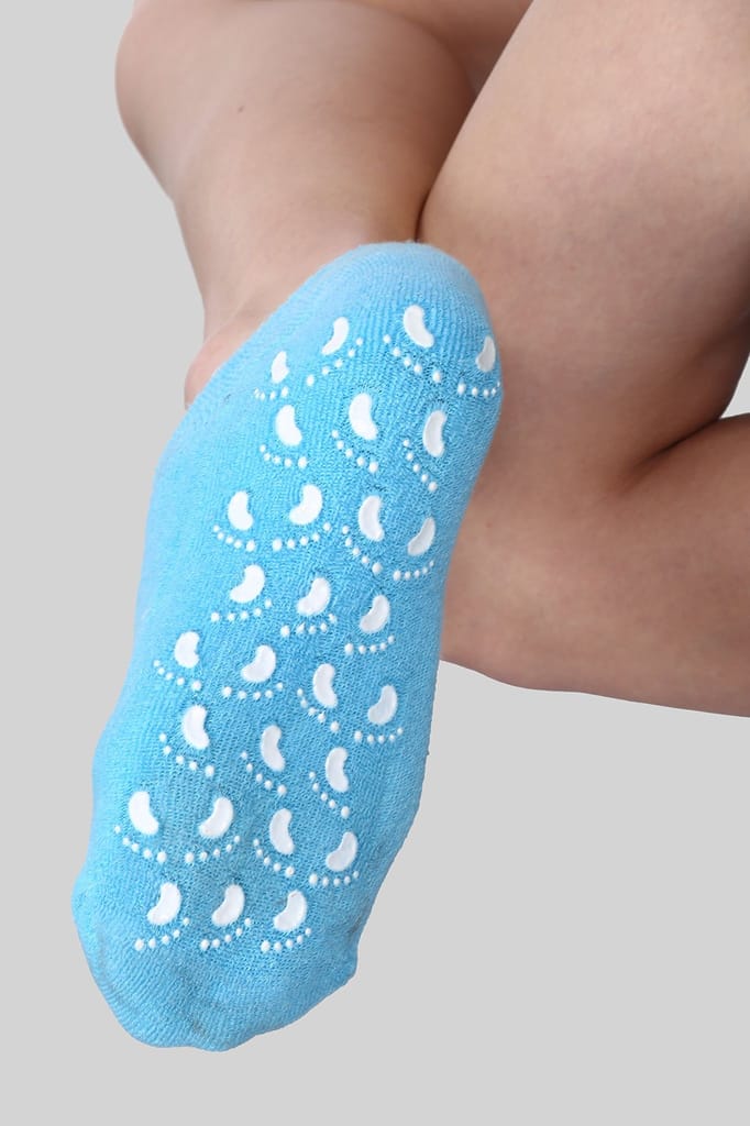 Aktive Life Moisturizing Gel Heel Socks with Botanical Gel Pad for Dry Hard Crack and Pain Relief for Men and Women (Free Size) view 2