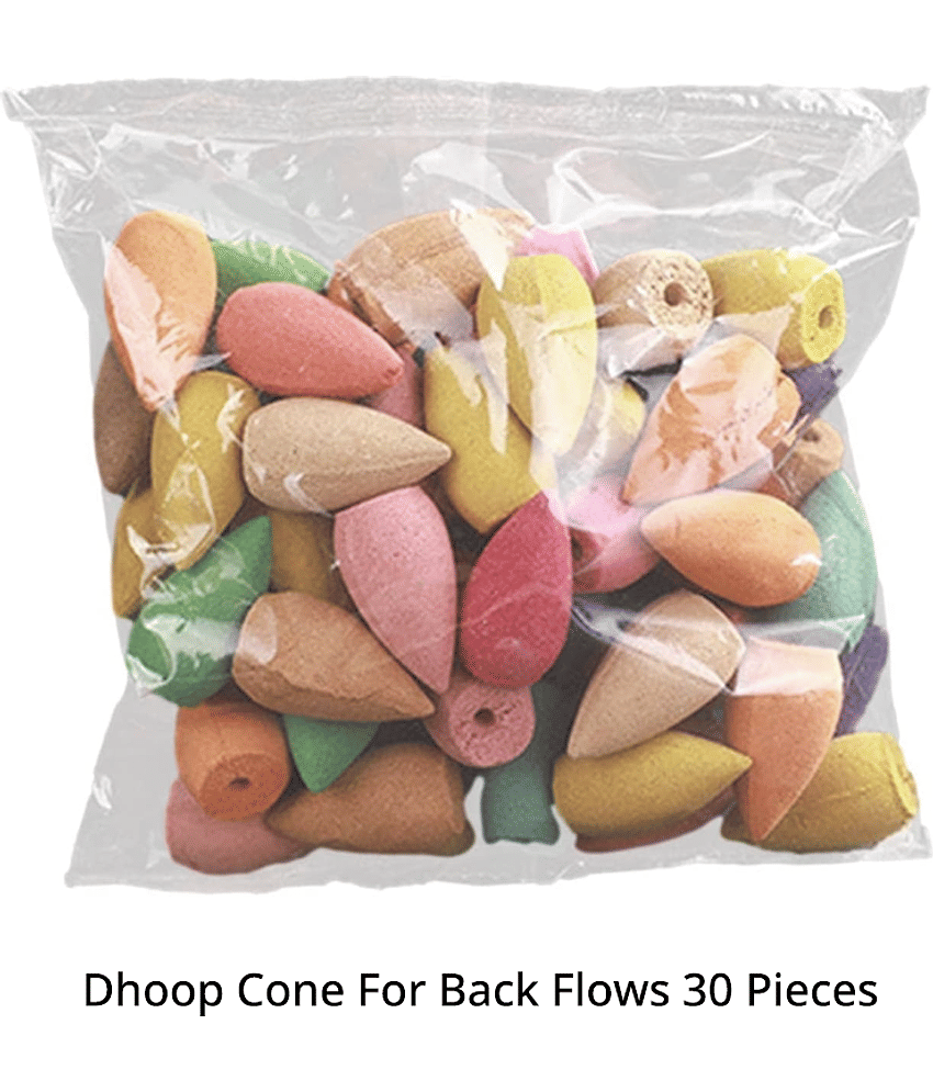 Khushi Enterprises - Incense Dhoop Cone For Back Flows 30 Pieces view 2