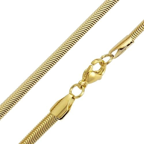 Chain With Gold Plating Jewelry for Men view 2