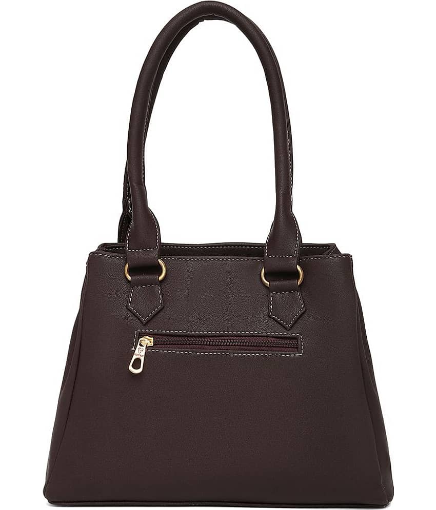 Fostelo - Brown PU Shoulder Bag view 2