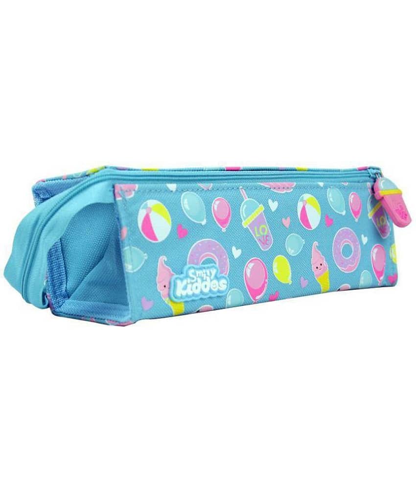 Smily Tray Pencil Case ( Light Blue ) | Kids Pencil Case | School Pencil Case | Pencil Case For School | Pencils Case For Boys & Girls view 2