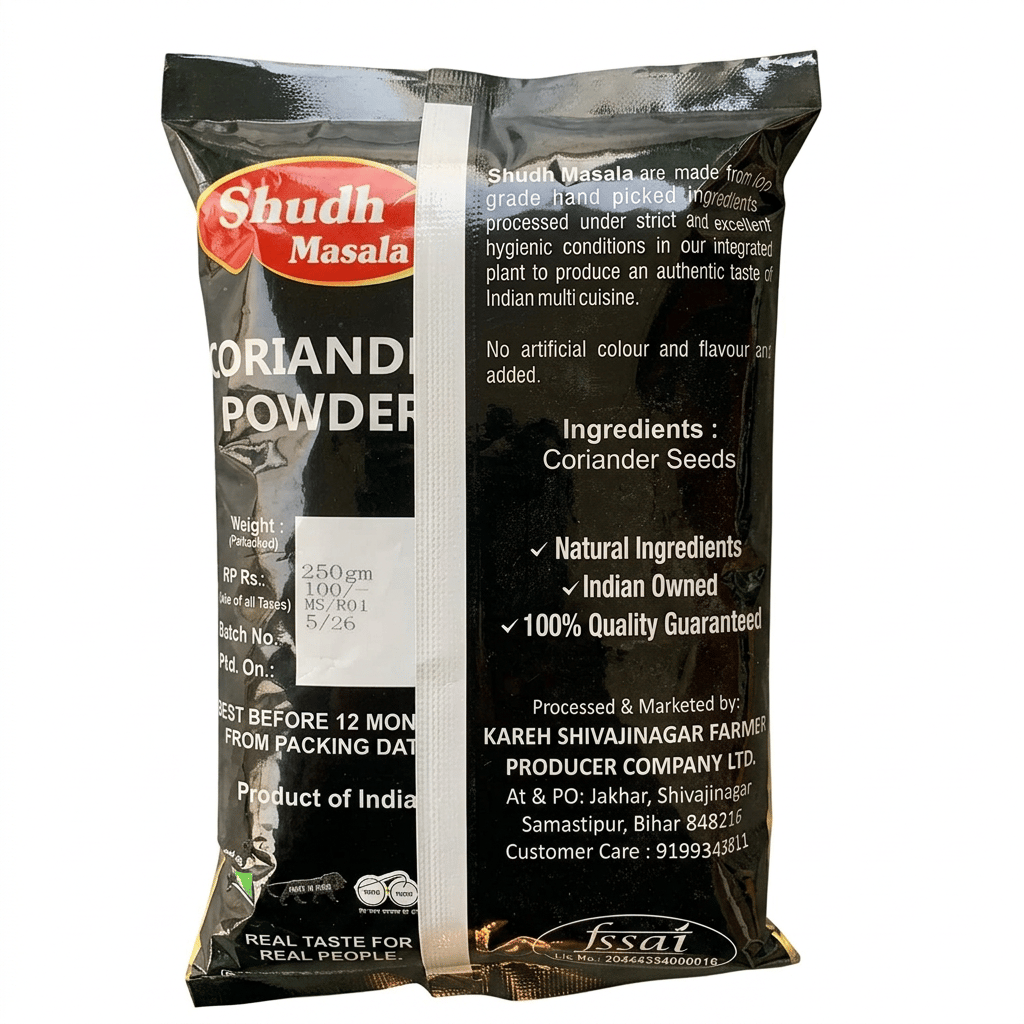 Shudh Masala Coriander Powder 250g view 2