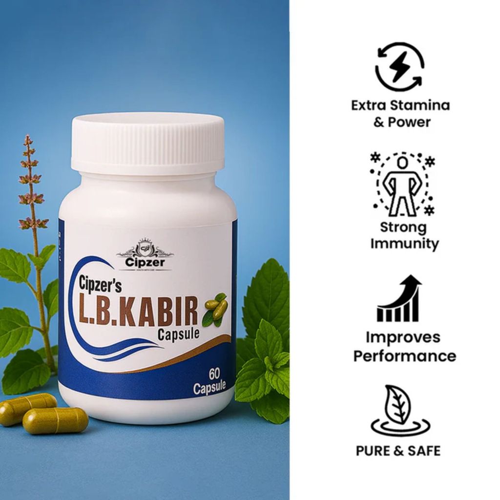 Cipzer L.B. Kabir (30 Capsules): Maximize Stamina, Vigor, & General Wellness Tonic view 2