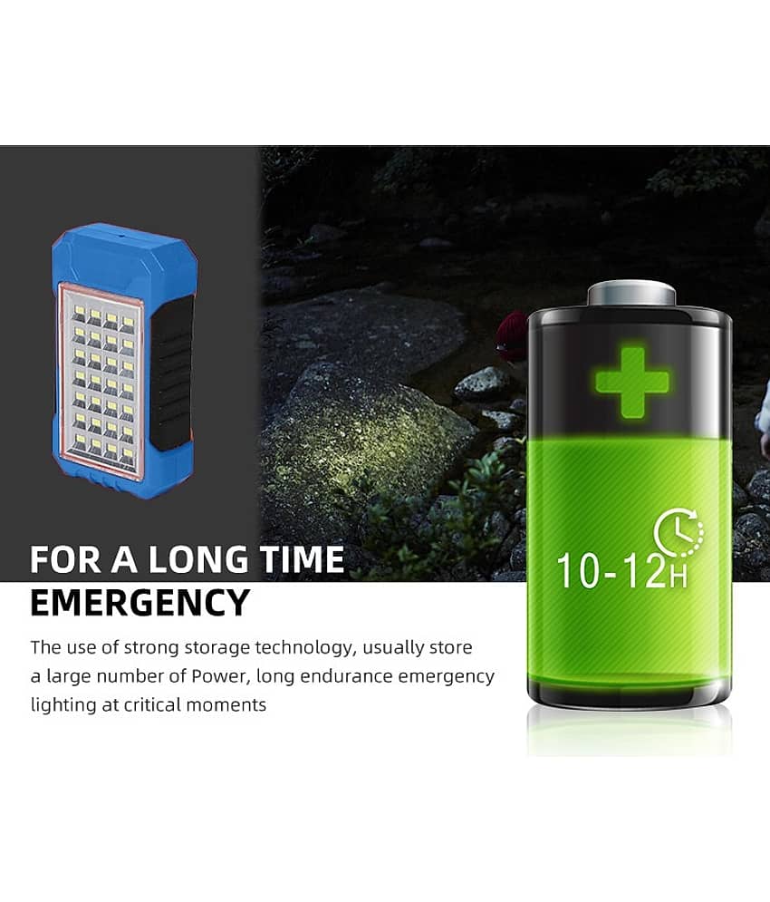 IDOLESHOP 10W Blue Emergency Light ( Pack of 1 ) view 2