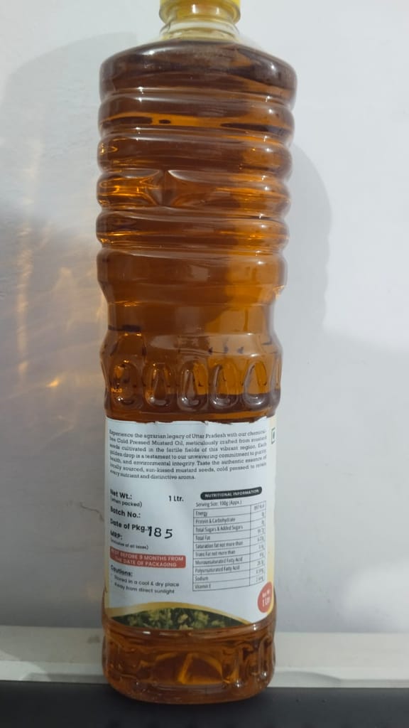 Mustard Oil (Kachhi Ghani) view 2