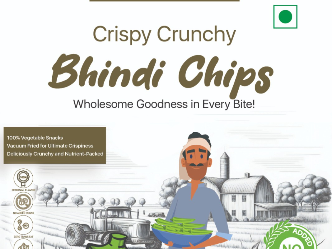 Crispy & Crunchy Okra / Bhindi Chips 50g