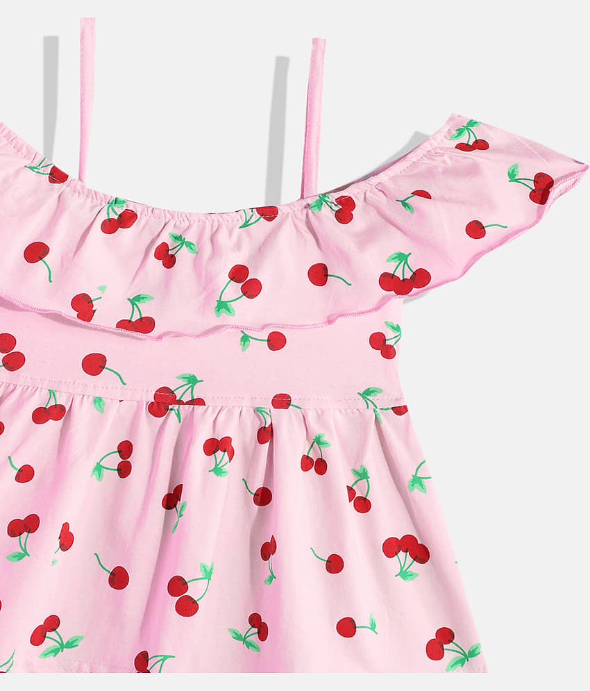CATCUB Pack of 1 Baby Girls Cotton Frock ( Green ) view 2