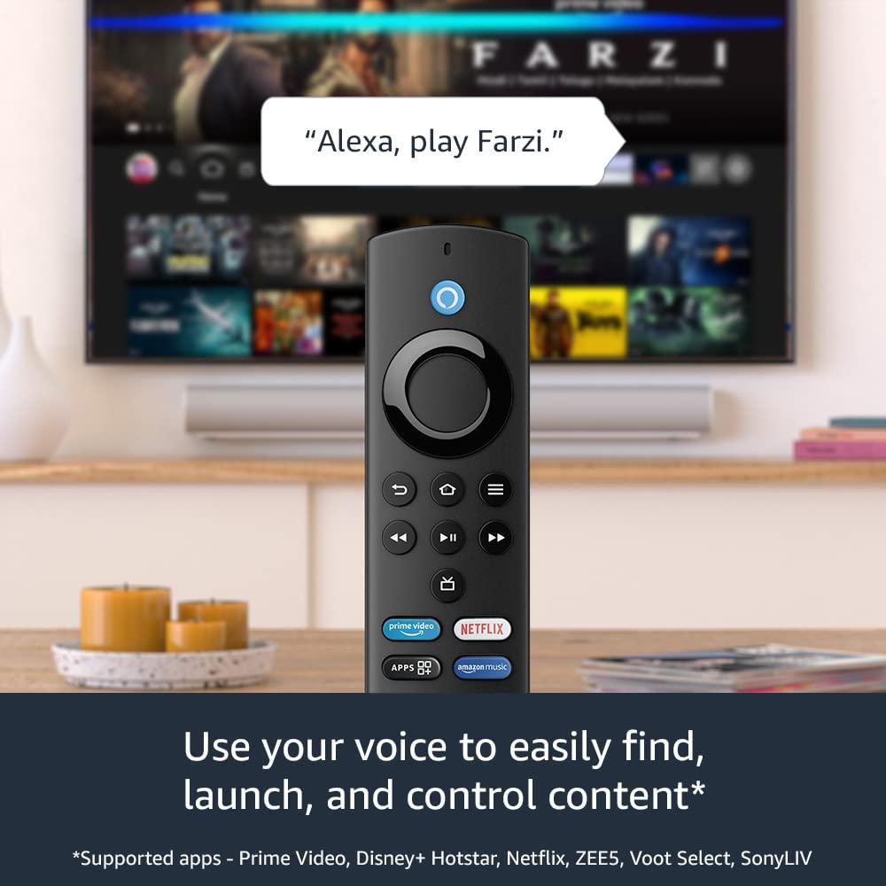 Amazon Fire TV Stick Lite with all-new Alexa Voice Remote Lite, HD streaming device, Bluetooth 5.0,HDMI audio passthrough of Dolby-encoded audio view 2