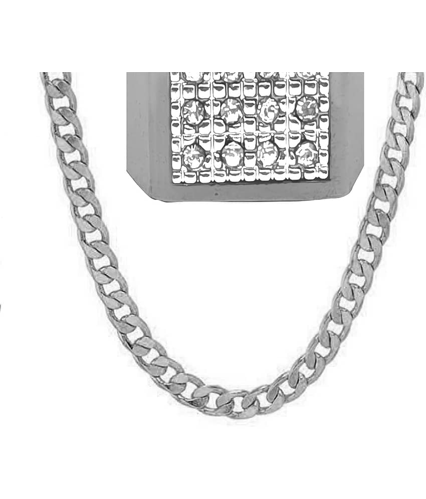 JIPPA Silver Plated Chain ( Set of 2 ) view 2