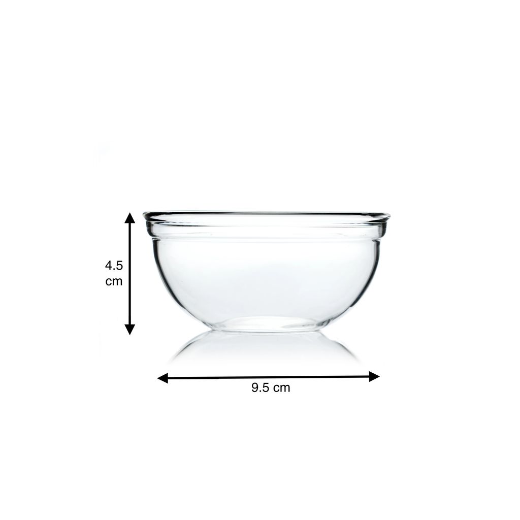 VERTIS Small Designer Katori Bowls Set of 4 Stackable Flameproof 200 mL view 2