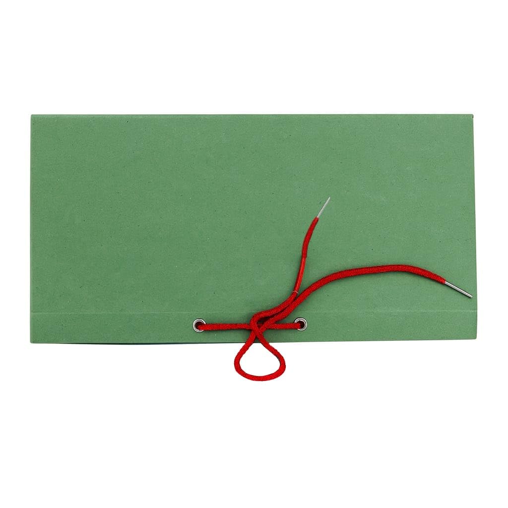 Cotton File Tag Thread (Pack of 100) � 24 Inch Red Color Binding Threads with Silver Metal Tips � Cotton Lace for Office Files, Folders, Covers � Strong Stitch Thread for Documents � 100 File Laces view 2