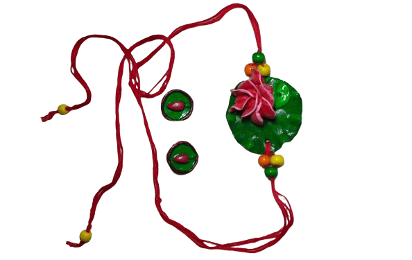Floral chokar Set view 2